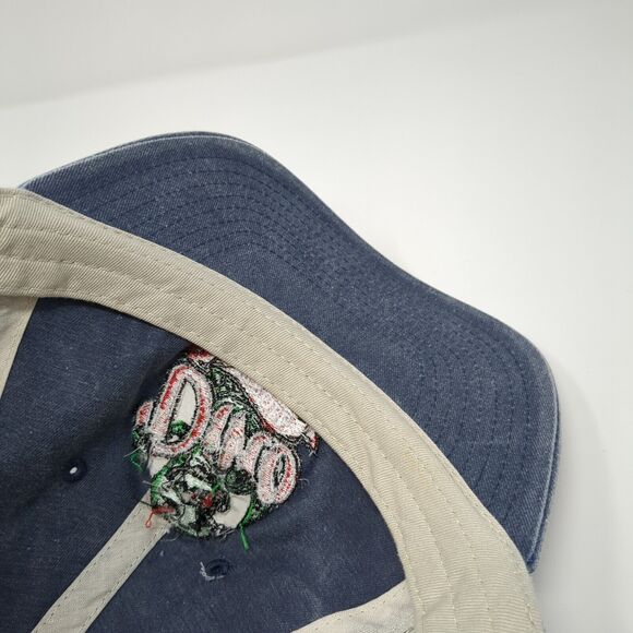 Dino Stroll Snapback Mesh Back Trucker Hat Blue One Size Sportsman - Picture 7 of 8